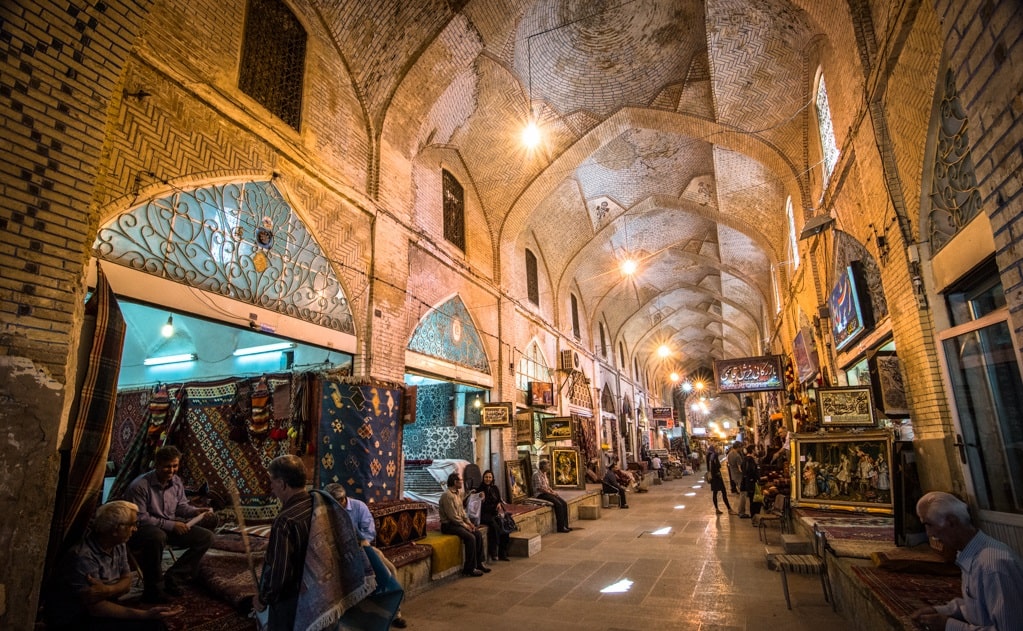 iranian bazaar