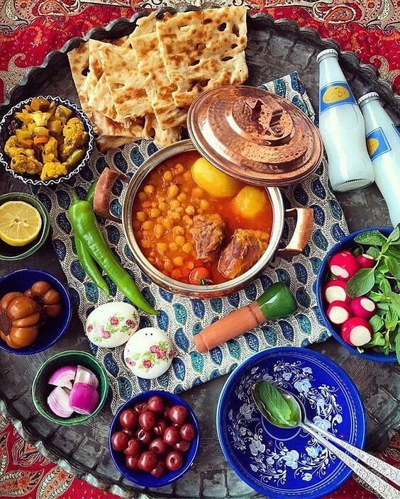 dizi- abgoosht- iranian food