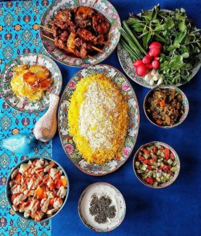 Hosseinin Kebab- iranian food