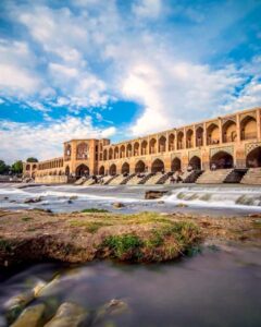 khaju bridge- isfahan-iran