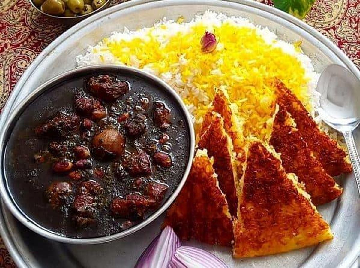 qormeh sabzi- khoresht- iranian food