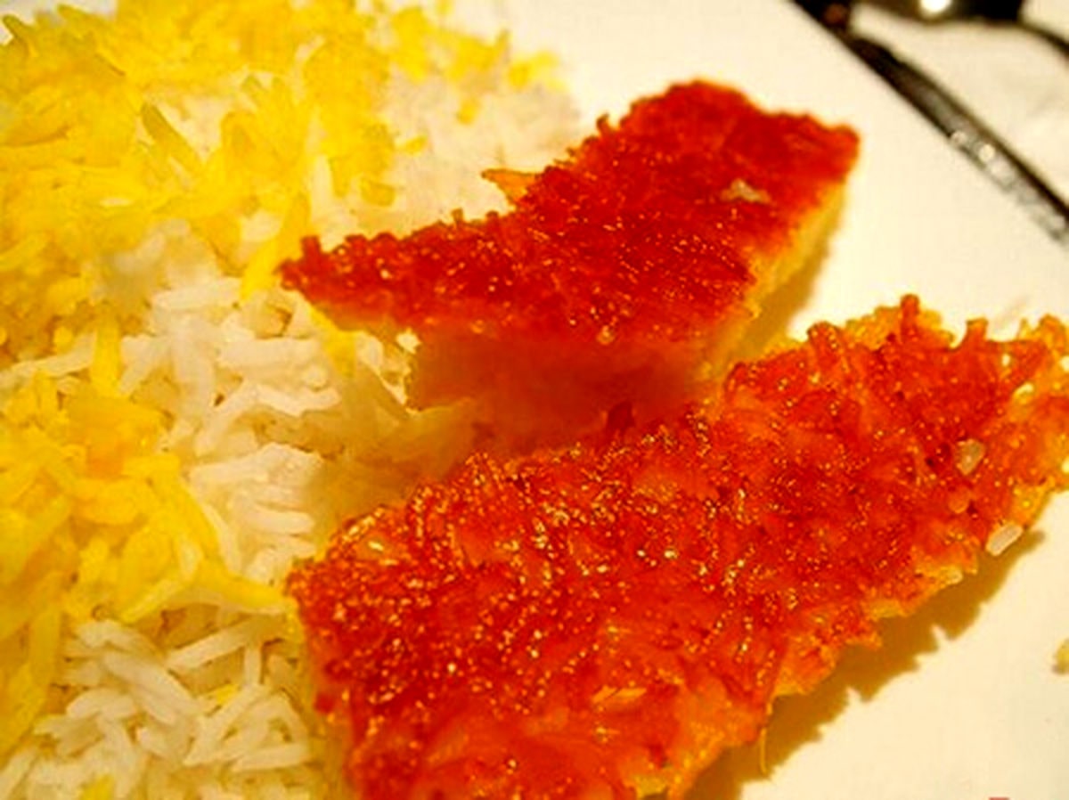 tahdig- iranian food